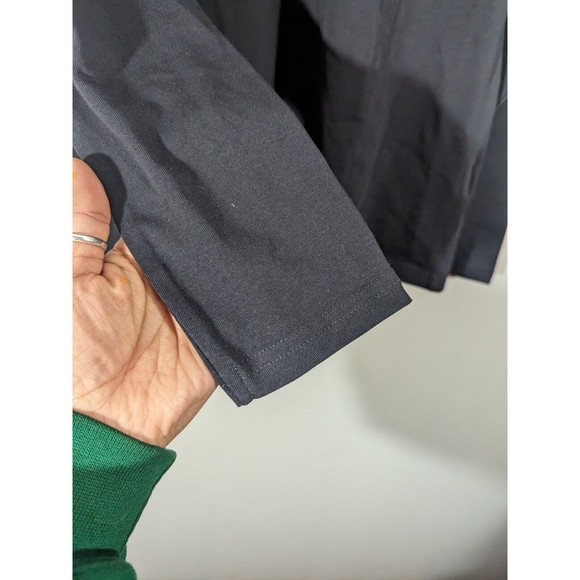 Gymshark EUC Black Long Sleeve Essential Athletic Shirt Men Size S - Picture 4 of 7